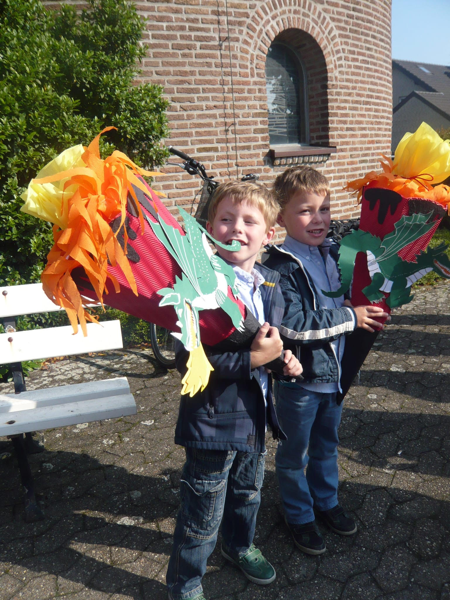 Einschulung Grundschule St. Bernhard, Bocholt